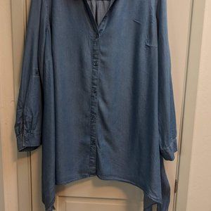 Light Denim Tunic - Women's 2X